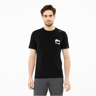 T-shirt Lako Bamboo Man Black-White