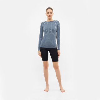 Bielizna damska VIKING Lana Pro Longsleeve Merino szara