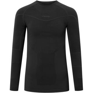 Bielizna męska VIKING Gary Bamboo Man Longsleeve czarna