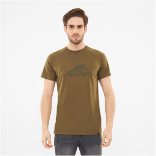 T-shirt męski VIKING Likelo Bamboo khaki