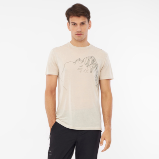 T-shirt Morain Man Beige