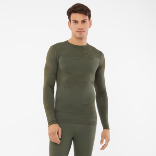 Bielizna męska VIKING Gasher Man Longsleeve Merino khaki