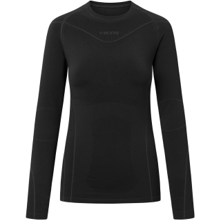 Bielizna damska VIKING Gaja Longsleeve Bamboo czarna