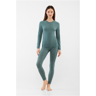 Bielizna damska VIKING Sigrid Lady Set Bamboo zielona