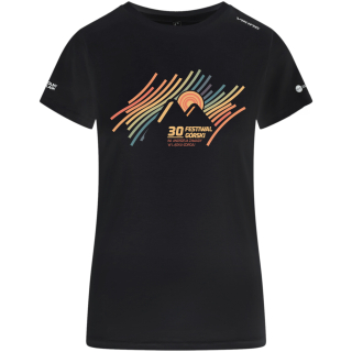 T-shirt damski VIKING Bamboo Lady Festiwal Górski Lądek Zdrój czarny