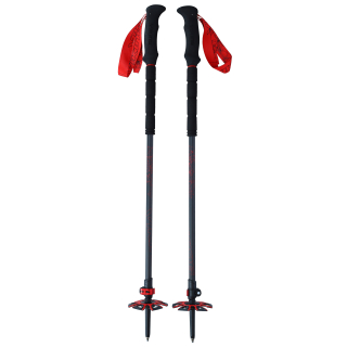 Kije dla dorosłych VIKING Spider Skitouring czarne