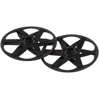 Poles accessories 7007 Snow baskets Black