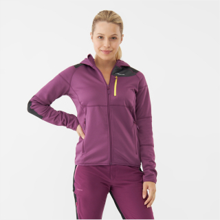 Midlayer Yosemite Hoodie Lady Purple