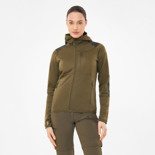 Midlayer Yosemite Hoodie Lady Khaki