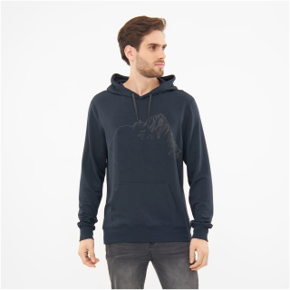 Midlayer Panaka Hoodie Bamboo Man Navy