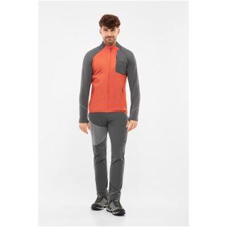 Bluza męska VIKING Birger Man rozpinana pomarańczowo-szara