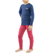 Base Layer Nino Kids Set Blue-Pink