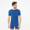 Base Layer Lockness Man Shortsleeve Blue