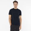 T-shirt Salen Man Merino Navy