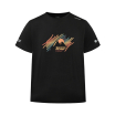 T-shirt młodzieżowy VIKING Bamboo Young Festiwal Górski Lądek Zdrój czarny