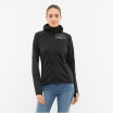 Bluza damska VIKING Yosemite Hoodie Lady rozpinana z kapturem czarna