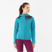 Midlayer Yosemite Hoodie Lady Turquoise
