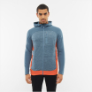 Midlayer Delmore Hoodie Man Grey-Orange
