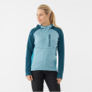 Midlayer Delmore Hoodie Lady Turquoise