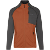 Bluza męska VIKING Birger Man rozpinana pomarańczowo-szara